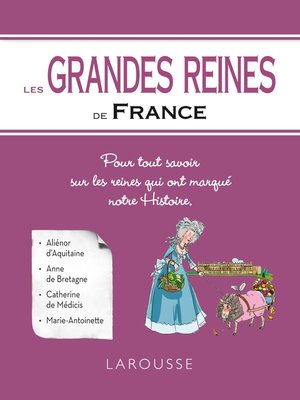 cover image of Les Grandes reines de France